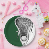 グリーンラクロススポーツパーティー紙プレート ペーパープレート (パーティー)