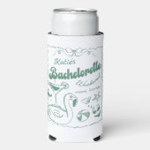 グリーンラストトーストビーチバチェロレッテ スリム缶クーラー (Seltzer正面)