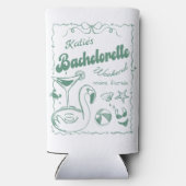 グリーンラストトーストビーチバチェロレッテ スリム缶クーラー (裏面)