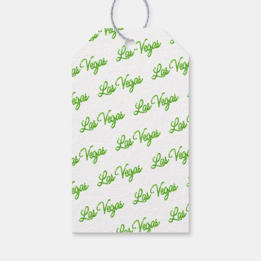 グリーンラスベガスの輝結婚きを歓迎 ギフトタグ (裏面)
