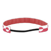 グリーンラスリップまたは滑ることンドの旗を持つ非ヘッドバンド アスレチックヘッドバンド (裏面)