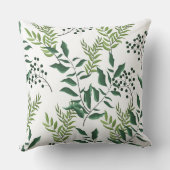 グリーンラッキークローバーエステティックピロー クッション (裏面)