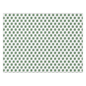 グリーンラッキークローバープリントセントパトリックの日パーティー テーブルクロス (正面(横))