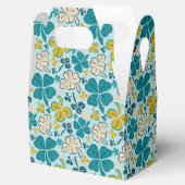 グリーンラッキーシャームロッククローバーセントパトリックの日 フェイバーボックス (オープン)