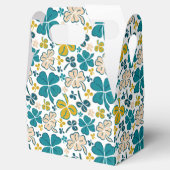 グリーンラッキーシャームロッククローバーセントパトリックの日 フェイバーボックス (オープン)