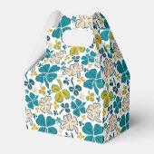 グリーンラッキーシャームロッククローバーセントパトリックの日 フェイバーボックス (正面サイド)