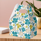 グリーンラッキーシャームロッククローバーセントパトリックの日 フェイバーボックス