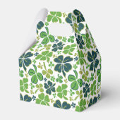 グリーンラッキーシャームロッククローバーセントパトリックの日 フェイバーボックス (裏面サイド)