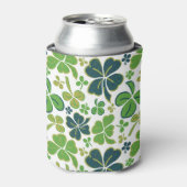 グリーンラッキーシャームロッククローバーセントパトリックの日 缶クーラー (缶正面)