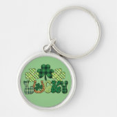 グリーンラッキーSt patricks day キーホルダー (正面)