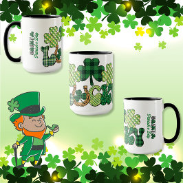 グリーンラッキーSt patricks day マグカップ