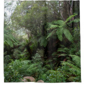 グリーンラッシュ熱帯雨林自然オーストラリア シャワーカーテン (正面)