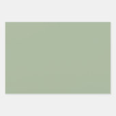 グリーンラッピング紙シート ラッピングペーパーシート (正面3)