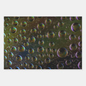 グリーンラッピング紙 ラッピングペーパーシート (正面)