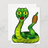 グリーンラトルズナケ招待状 招待状 (正面/裏面)