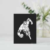 グリーンランタンが前方に飛び出す ポストカード (スタンド正面)