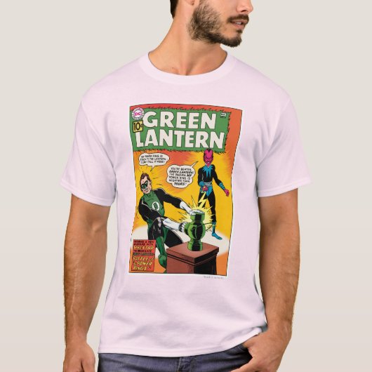 グリーンランタンとシネストロカバー Tシャツ (正面)