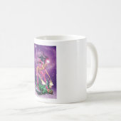 グリーンランタンとスターサファイア – カラー コーヒーマグカップ (正面右)