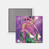 グリーンランタンとスターサファイア – カラー マグネット (正面/裏面)