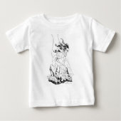 グリーンランタンとスターサファイア ベビーTシャツ (正面)