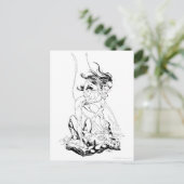 グリーンランタンとスターサファイア ポストカード (スタンド正面)