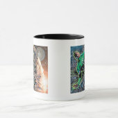 グリーンランタンと月 マグカップ (中央)