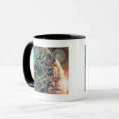 グリーンランタンと月 マグカップ (正面左)