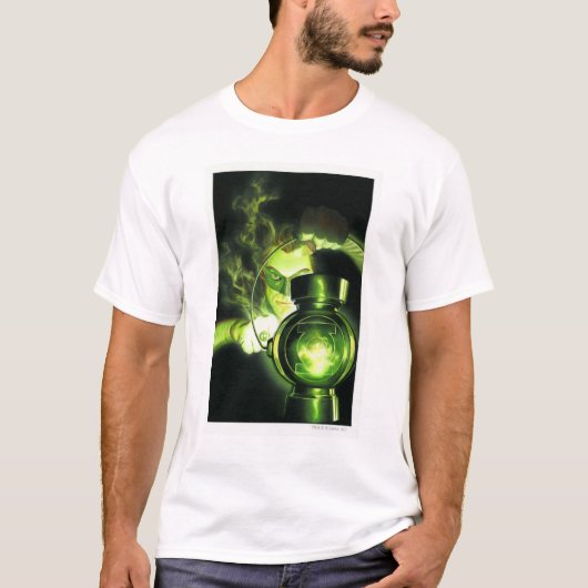 グリーンランタンを持って Tシャツ (正面)