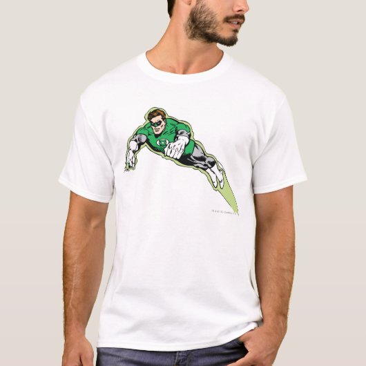 グリーンランタンエネルギービーム Tシャツ (正面)