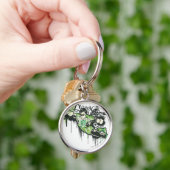 グリーンランタングラフィティキャラクター キーホルダー (手)