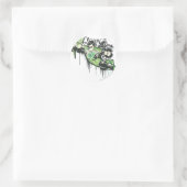 グリーンランタングラフィティキャラクター ラウンドシール (バッグ)