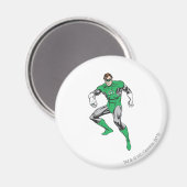 グリーンランタンスクエア マグネット (正面/裏面)