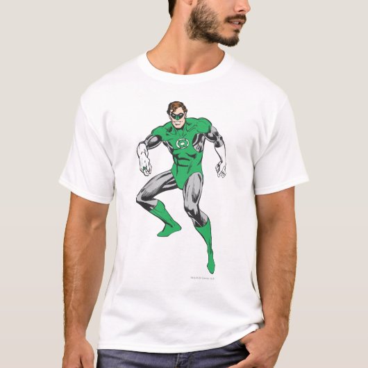 グリーンランタンスクエア Tシャツ (正面)