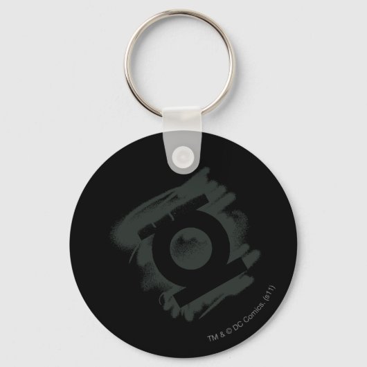 グリーンランタンスプレーシンボル キーホルダー (正面)