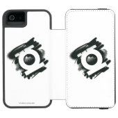 グリーンランタンスプレーシンボル INCIPIO iPhoneウォレットケース (フォリオ Open)