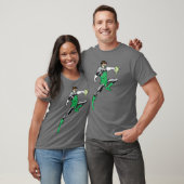 グリーンランタンポインティングリングや輪 Tシャツ (ユニセックス)