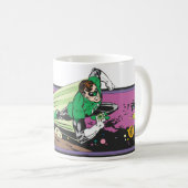 グリーンランタンレーススルー宇宙 コーヒーマグカップ (正面右)