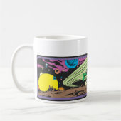 グリーンランタンレーススルー宇宙 コーヒーマグカップ (左)