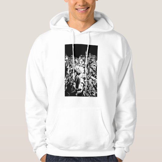 グリーンランタン囲み パーカ (正面)