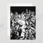 グリーンランタン囲み ポストカード (正面/裏面)