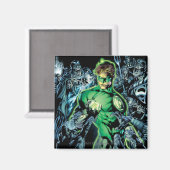 グリーンランタン囲み – 色 マグネット (正面/裏面)