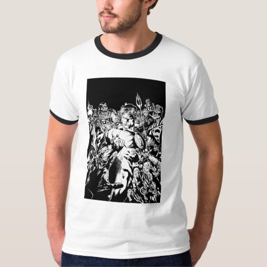 グリーンランタン囲み Tシャツ (正面)