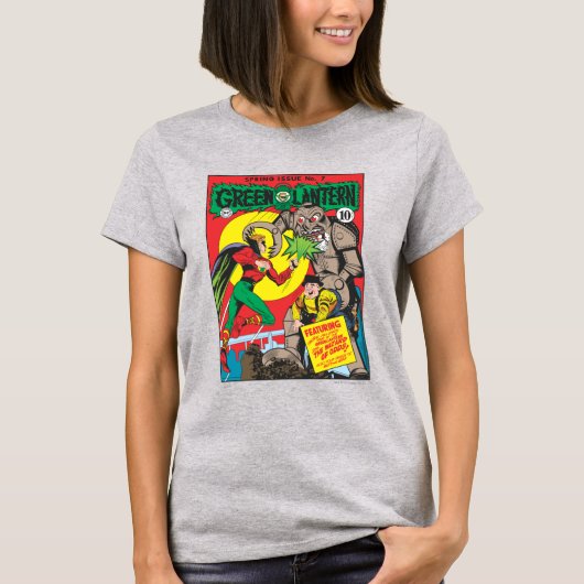 グリーンランタン対オッズ魔法使い Tシャツ (正面)