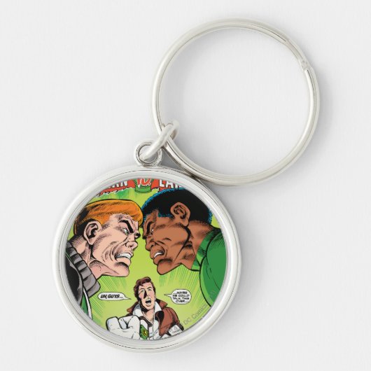 グリーンランタン対グリーンランタン キーホルダー (正面)