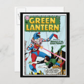 グリーンランタン対ピエロ ポストカード (正面/裏面)