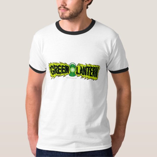 グリーンランタン白熱［赤熱］光を放つ – ランタン2 Tシャツ (正面)