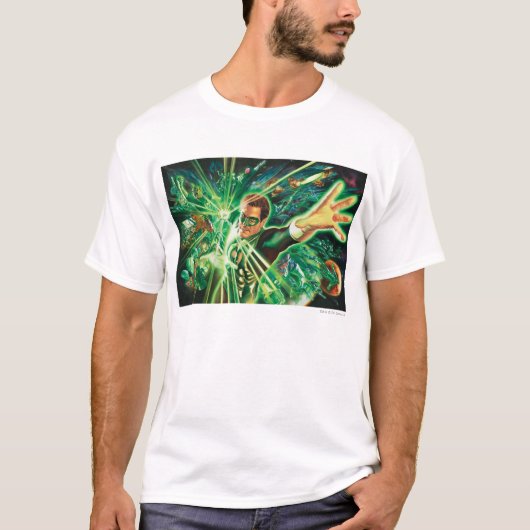 グリーンランタン絵画ズ Tシャツ (正面)