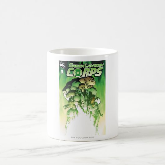 グリーンランタン隊 コーヒーマグカップ (中央)