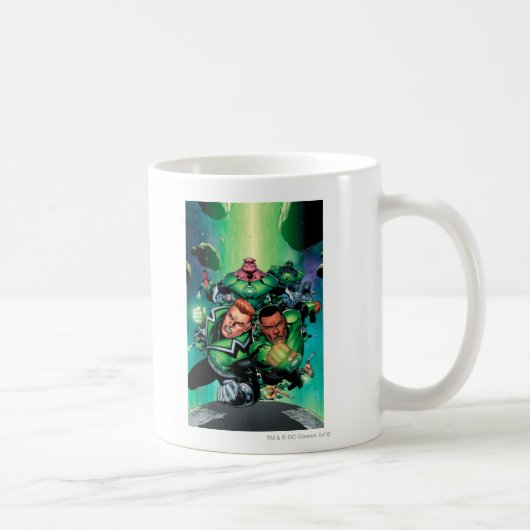 グリーンランタン隊 マグカップ (右)