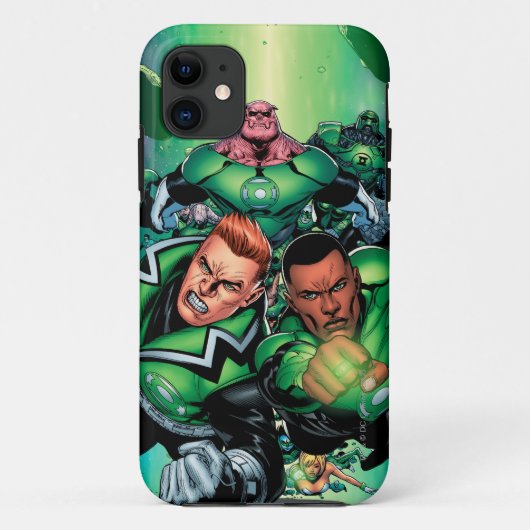 グリーンランタン隊 Case-Mate iPhoneケース (裏面)
